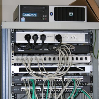 Baie de vid�osurveillance r�alis�e par wisucam 