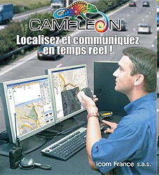 Logiciel de g�olocalisation radio ICOM CAMELEON