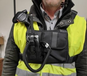 housse ou Baudrier pour radio