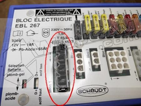 Connecteur EBL SCHAUDT