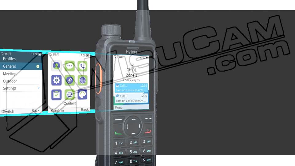 Talkie Walkie HYTERA HP 785